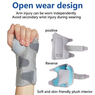 มีสินค้า 1 PCS Carpal อุโมงค์รั้งข้อมือ Splints สนับสนุนข้อมือสำหรับโรคข้ออักเสบ Tendonitis Night Sleep ปาล์มนวด