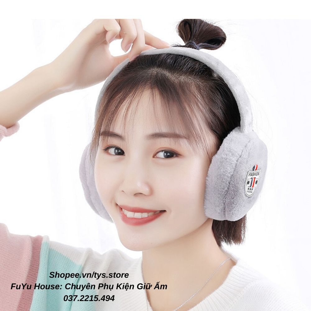ที่ปิดหูกันหนาวผ้าฝ้าย FASHION น่ารัก อุ่นสุดๆ - FuYu House