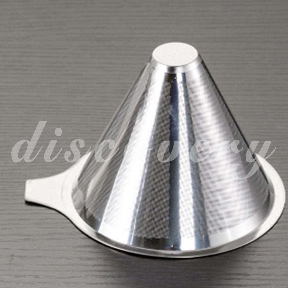 Stainless steel funnel coffee filter can be reused Shopee Thailand