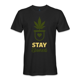 กระหน่ํา เสื้อยืดคลาสสิก .. stay stoned OMaiko97LLhkgl58Size S-5XL