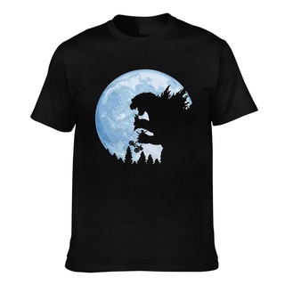 T-shirt  เสื้อยืด พิมพ์ลายภาพยนตร์ Godzilla Vs Et Et Extraterrestrial แฟชั่นสําหรับผู้ชายS-5XL