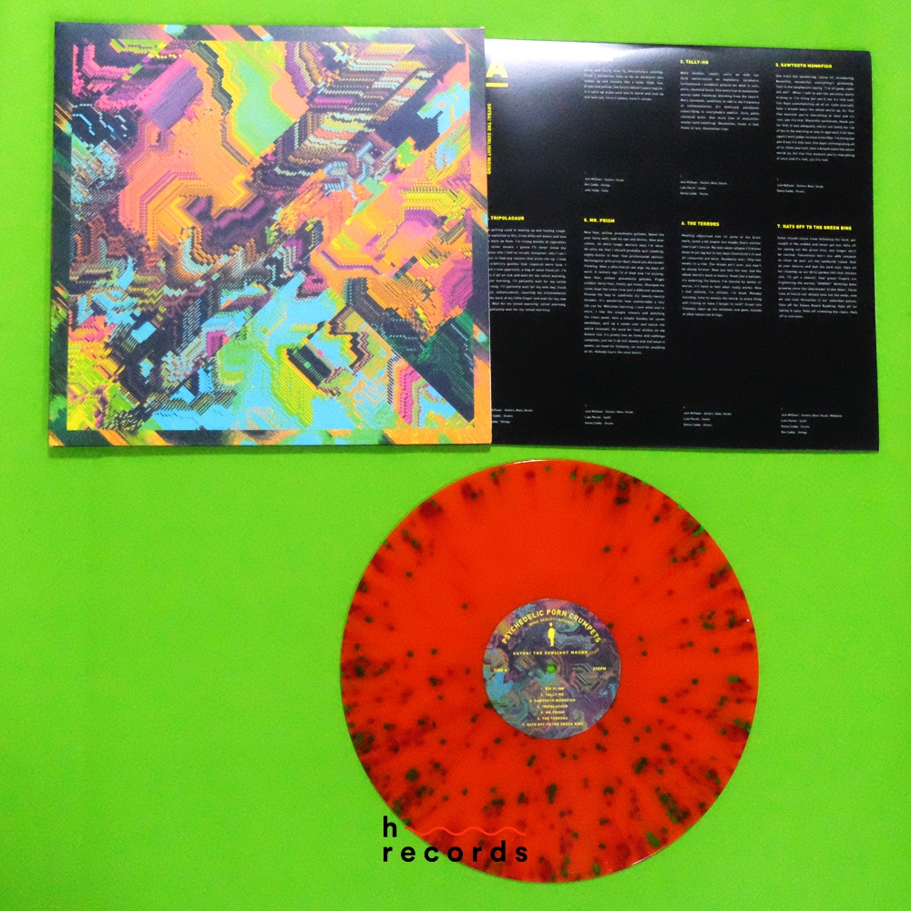 (ส่งฟรี) แผ่นเสียง Psychedelic Porn Crumpets - Shyga! The Sunlight Mound (Limited 3-Colour Splatter Vinyl)