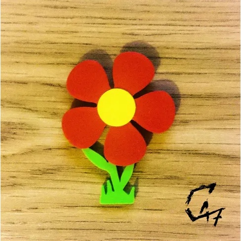 ดอกไม้ - FRIDGE MAGNET