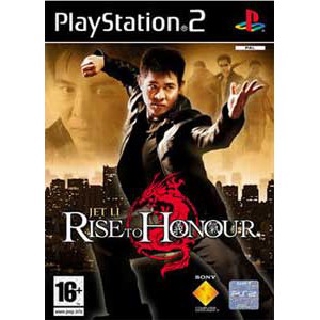 แผ่นเกมส์ps2 Jet Li Rise to Honour PS2 เกมเพล2 เกมps2 แนวต่อสู้