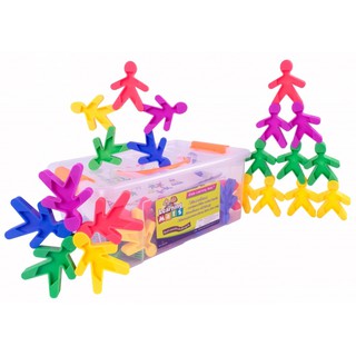 [พร้อมส่ง!!!] Colorful Puzzle Pieces ตัวต่อ รูปคน หลากสีสัน ของเล่น ฝึกทักษะ ฝึกจินตนาการ (Learning Mats)