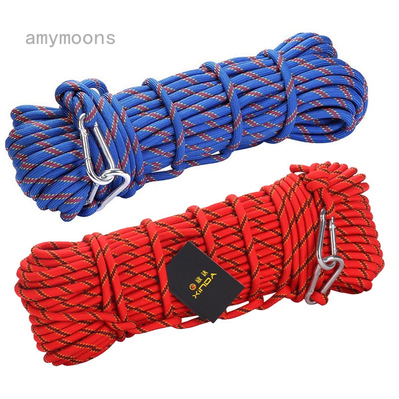 4 Kinds of Thickness 5 Sizes Ropes Jingdun Outdoor Climbing Rope Auxiliary Rope Safety Rope Climbing Rope Climbing Rope Rescue Rope wear Emergency Rope Outdoor Adventure Escape Equipment 