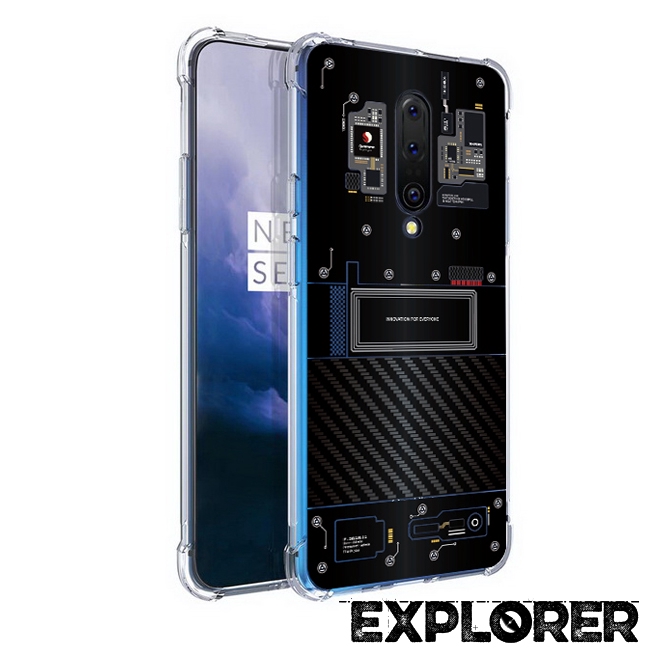 เคส สำหรับ OnePlus 7 Pro [Explorer Series] 3D Anti-Shock Protection TPU Case