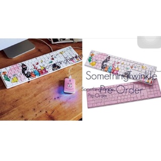 คีย์บอร์ด Barbapapa (มี 2 สีระบุด้วยจ้ะ)