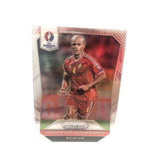 2016 Panini Prizm Euro Soccer Cards Belgium