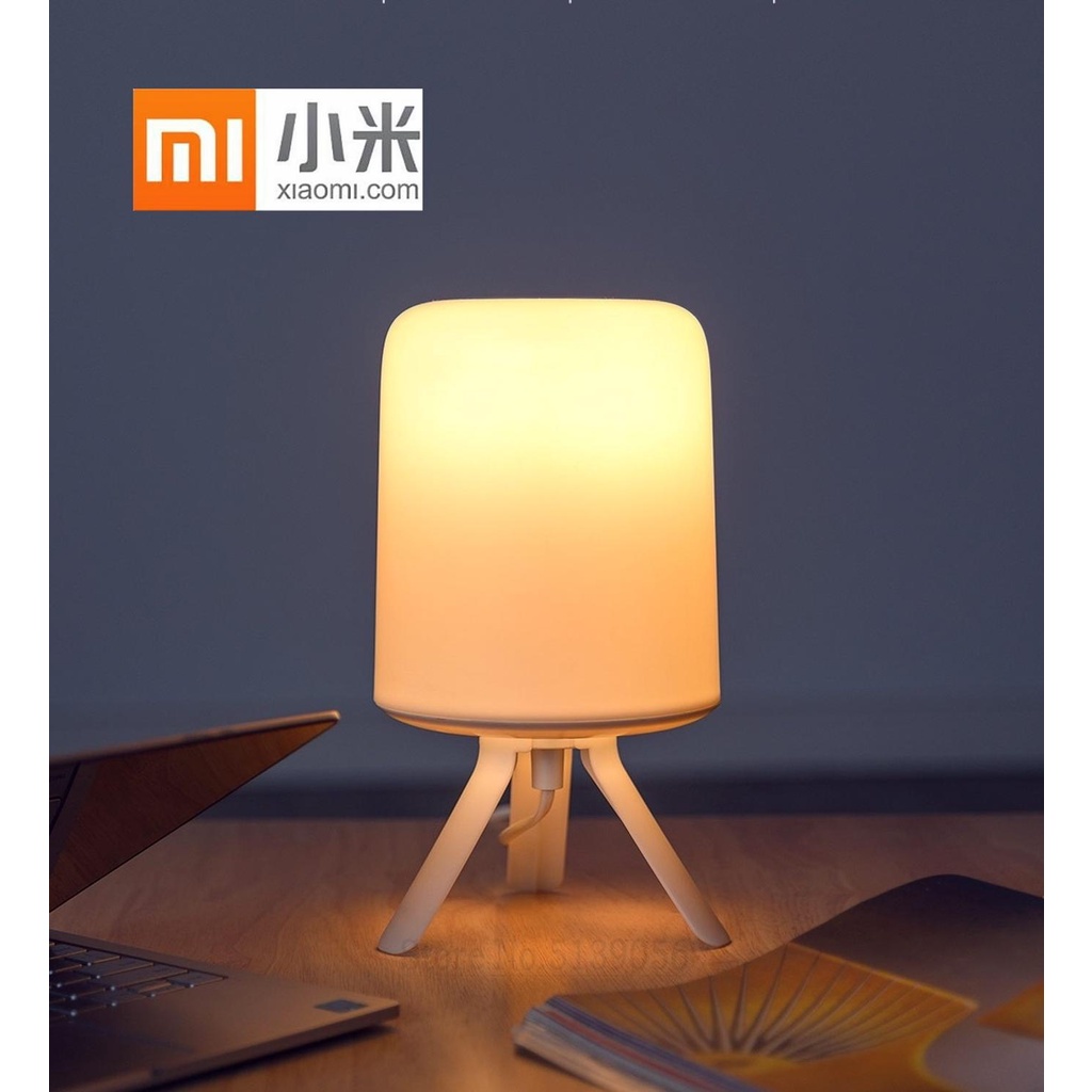 XIAOMI MIJIA Bedside light Philips Smart LED Night Light indoor bedroom read table lamp Mihome APP control E27 Colorful bulb