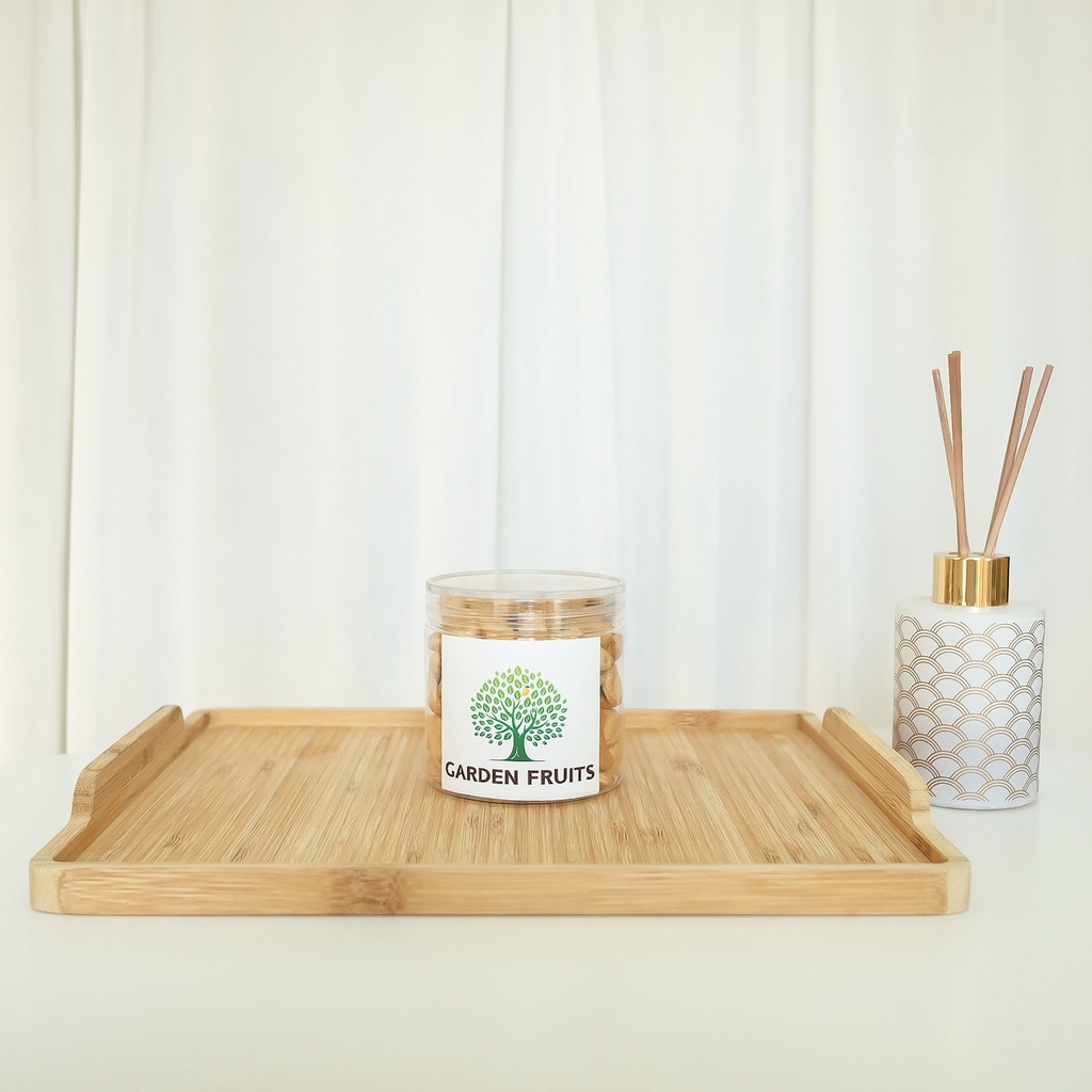 Roasted Cashew nut Whole เม็ดมะม่วงหิมพานต์เม็ดเต็มอบ ขนาดจัมโบ้คัดไซด์พิเศษ เกรด A อบใหม่ตามออเดอร์ By Garden Fruits - รูปที่ 5