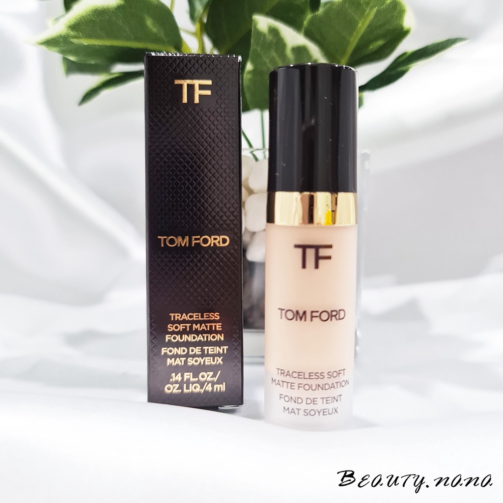 รองพื้น Tom Ford Traceless Soft Matte Foundation 4 Ml Porcelain ของแท้