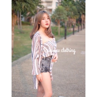 เสื้อคลุม+เกาะอก