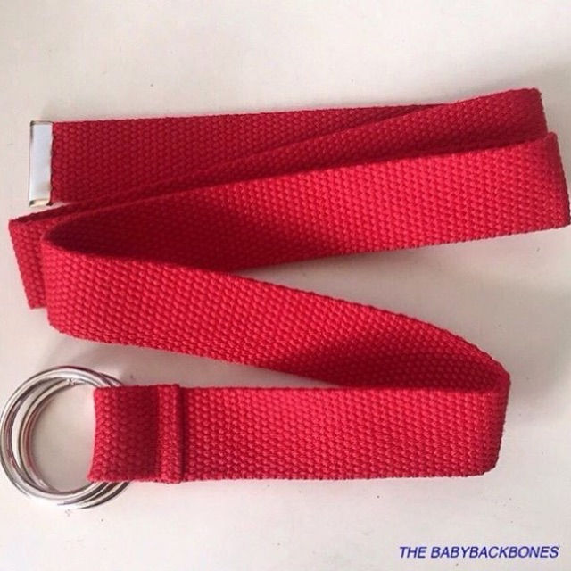 Red belt เข็มขัดสีแดง