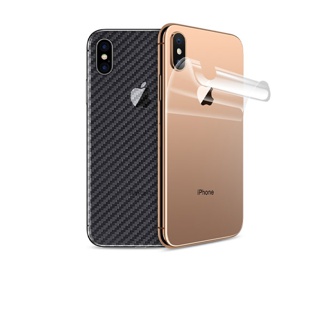 ฟิล์มคาร์บอนไฟเบอร์ กันรอย ด้านหลัง สําหรับ IPhone13 12 11 PRO XS MAX XR 6S 7 8Plus