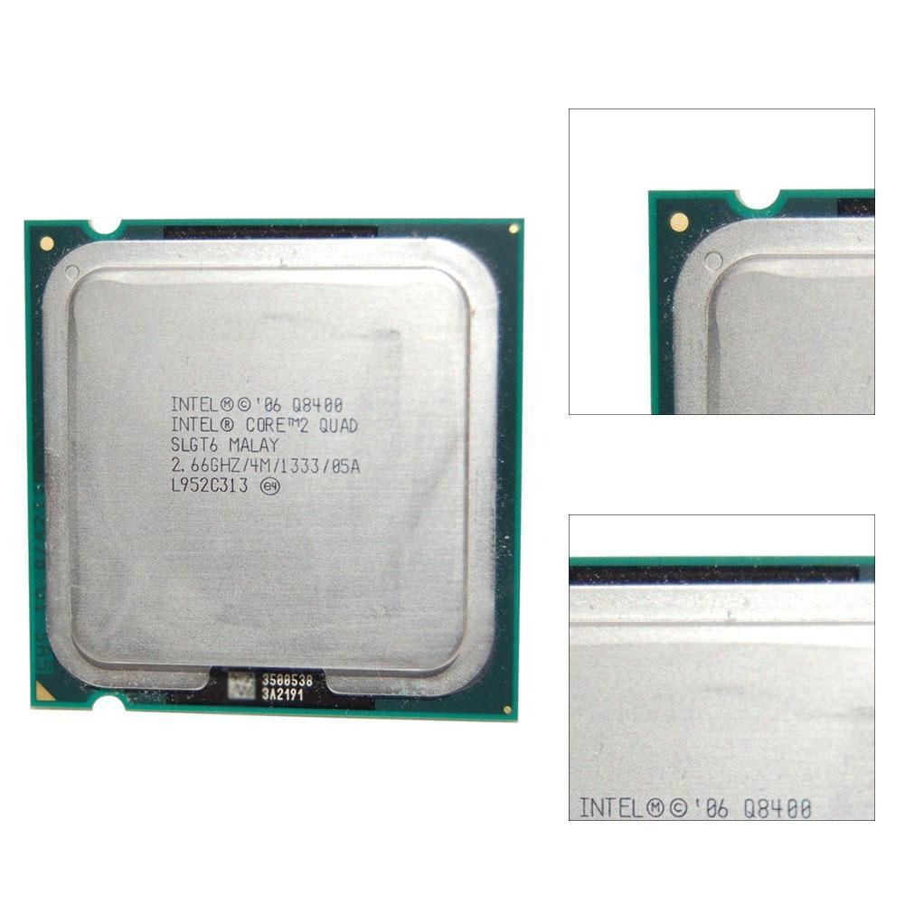 1pc Core 2 Quad Q8400 Quad-Core CPU 2.66 GHz 1333 MHz C7C7 LGA 775 L7N8 #7