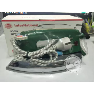 📣‼️พร้อมส่ง INTERNATIONAL เตารีดแห้งหนัก ขนาด 3.5 ปอนด์ (มีสายดินและมอก.) IRON รุ่น IW-355 kp99