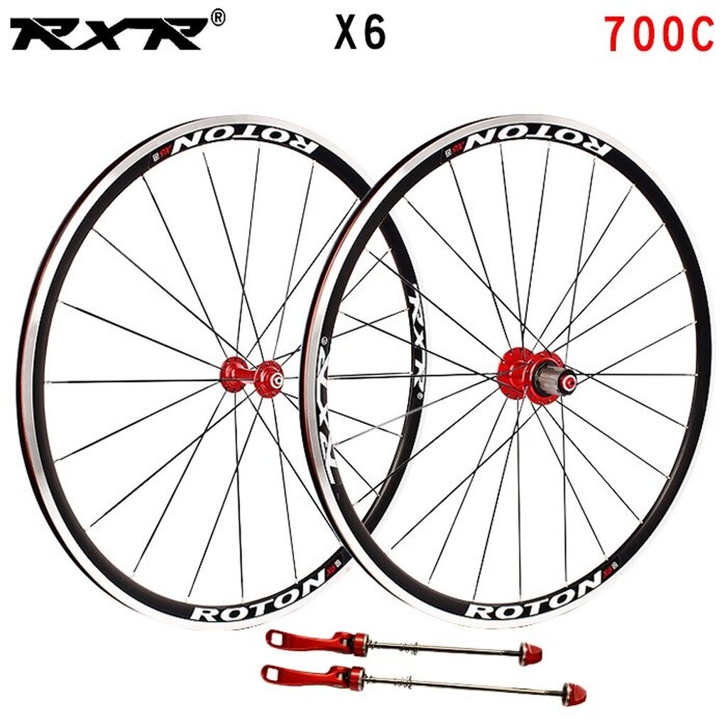 ล้อจักรยานเสือหมอบ RXR ROTON X6 700C ขอบสูง 30มม.