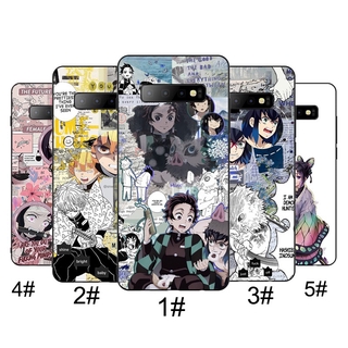 Samsung Galaxy S10 E S8 S9 S10 Plus S7 Edge S6 Kimetsu no Yaiba Anime Phone Case