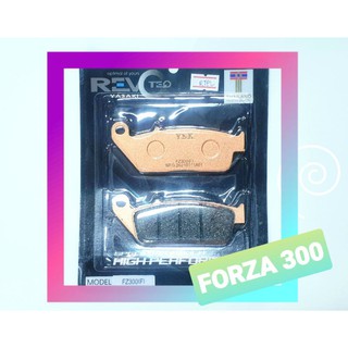 YASAKI ผ้าดิสเบรคหน้า , ผ้าเบรคหน้า (ดิสก์) เกรดดี FORZA300 , CBR300