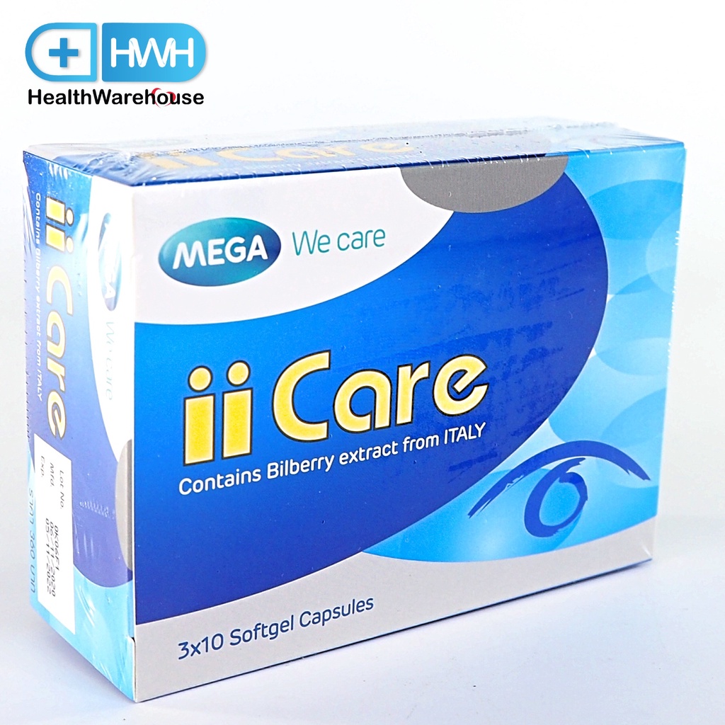 Mega We Care Ii CARE 30 แคปซูล ผลิตภัณฑ์เมก้า วีแคร์ ไอไอ แคร์ 30 ...