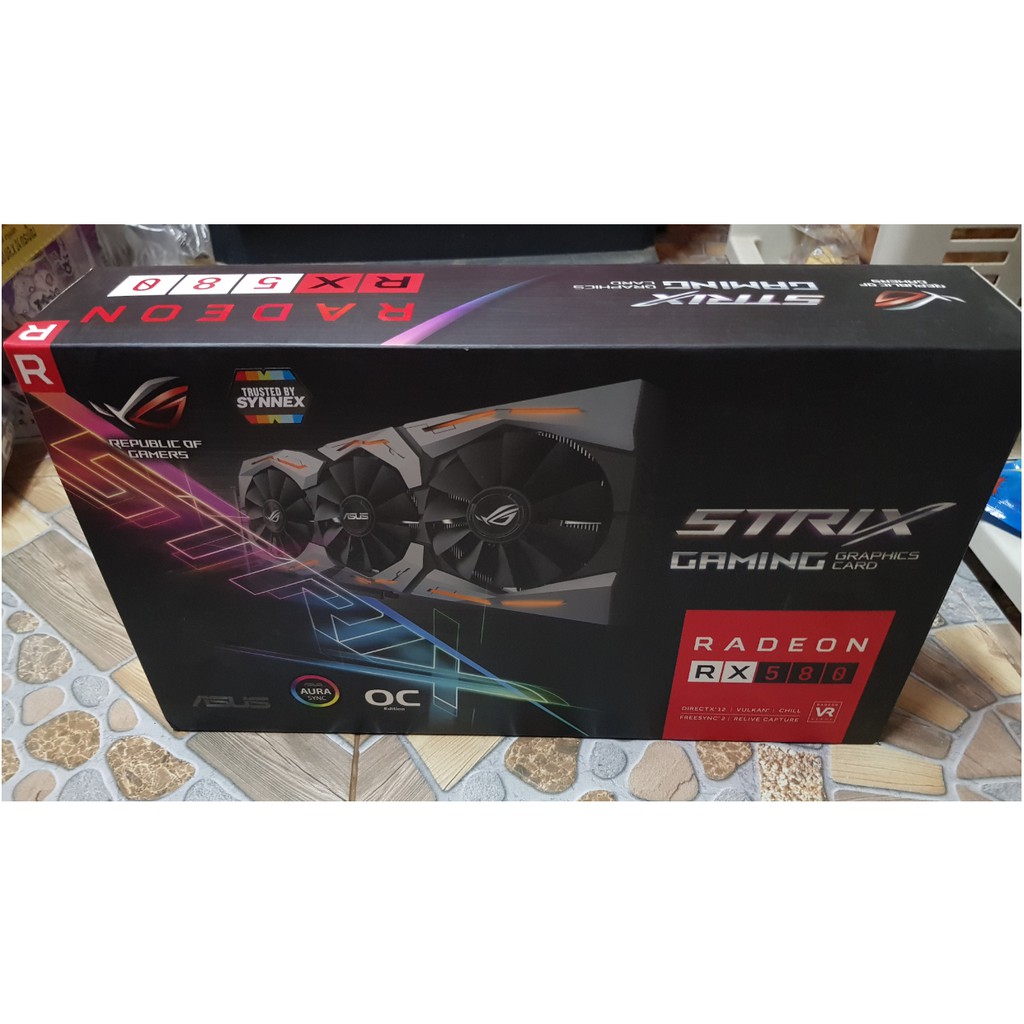 asus radeon rx 580 rog strix oc 8gb