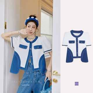 【พร้อมส่ง】สินค้าลิขสิทธิ์แท้ Iris Fashion IS223840 Cute me shirtเสื้อเชิ้ต