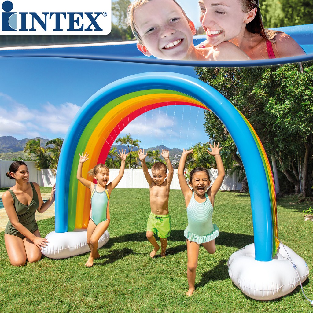 INTEX สปริงเกอร์ สปริงเกอร์สีรุ้ง Rainbow Cloud Sprinkler รุ่น 56597