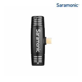 Saramonic SPMIC510 UC ไมโครโฟน Plug and Play Condenser ที่รับเสียงแบบ Stereo สำหรับ โทรศัพท์มือถือระบบ Android