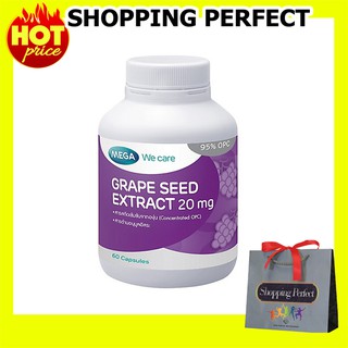 Mega we care Grape Seed 20 mg 60s