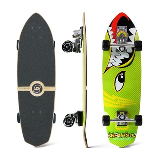 Smoothstar SurfSkate 30" Barracuda (Green/Yellow)