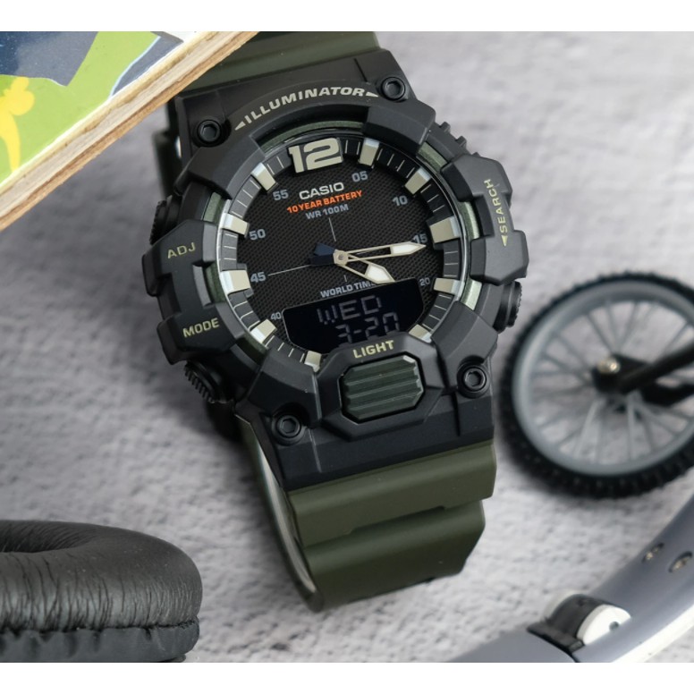 casio ของแท้ประกันศูนย์ นาฬิกาคาสิโอ ผู้ชาย รุ่น HDC-700 1A/3A/3A2/3A3/9A / SMILEYTIME ขายแต่ของแท้ ประกันศูนย์