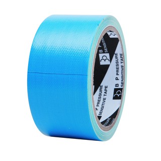 เทปผ้า 2นิ้วx8หลา สีฟ้า ใบโพธิ์ Cloth tape 2 inches x8 yds.