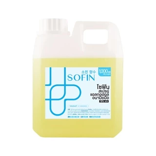 สเปรย์แอลกอฮอล์ แอลกอฮอล์ 70% SOFIN กลิ่น โจมาโลน J'Malone alcohol hand spray โซฟิน gallon 1000ml แกลลอน 1 ลิตร