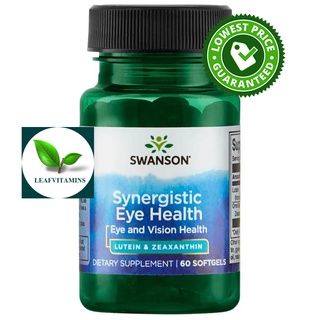 Swanson Synergistic Eye Health - Lutein &amp; Zeaxanthin / 60 Softgels