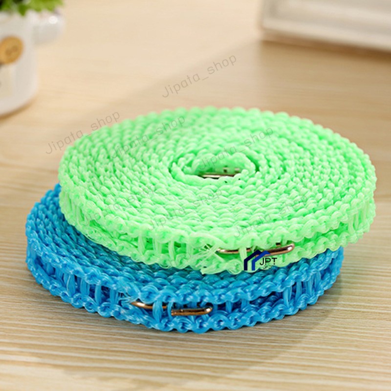 เชือกตากผ้ามีช่องแบ่ง เชื่อกไนลอน 5 เมตร เชือกตากผ้า - รูปที่ 3