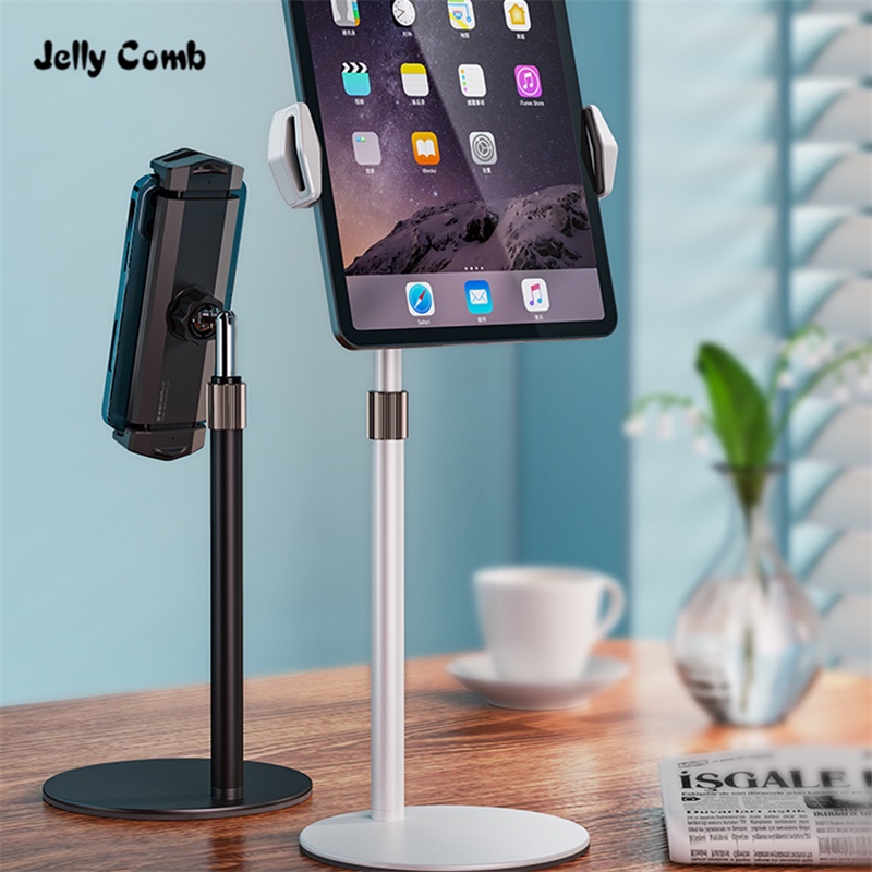 Jelly Comb Tablet Desktop Stand  360° Adjustable Laptop Phone Holder For iPad Pro Air Mini For Video YouTube TikTok Phon