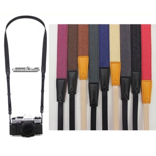 ราคา(คอA) สายคล้องกล้อง สายกล้อง ยีนส์เส้นเล็ก Camera strap