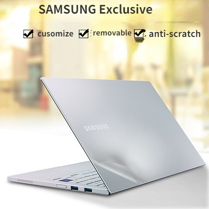 ที่กําหนดเอง Vinly Self กาวสติกเกอร์แล็ปท็อป Matte Clear 3 ด้านผิว 14 15.6 13 นิ้ว SAMSUNG Galaxy Bo