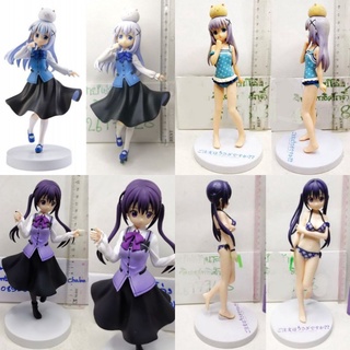 (แท้/มือ2)​ Sega Is the Order a Rabbit? Figure Rize Tedeza Swimsuit Ver.Chino รับน้องกระต่าย​ซักแก้วมั้ยคะ