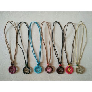 สร้อยคอตาข่ายดักฝันแบบสั้น (Dreamcatcher Necklace-Choker)