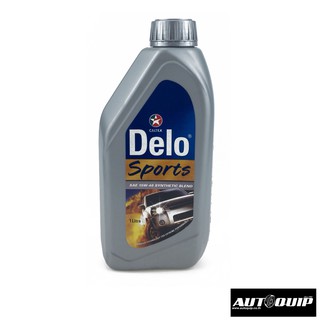 CALTEX น้ำมันเครื่อง Delo SPORTS SYNTHETIC BLEND 15W-40 1 ลิตร สำหรับเครื่องยนต์ดีเซล น้ำมันเครื่องดีเซล กึ่งสังเคราะห์