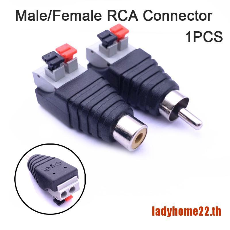 【TWOHOME】สายเคเบิ้ลแจ็คเสียบลําโพง Rca ตัวผู้ ตัวเมีย #5