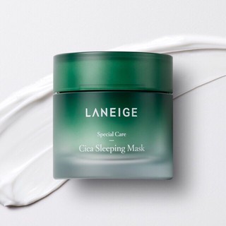 Laneige Cica Sleeping Mask  มาส์กชาเขียว ขนาด 10 มล พร้อมส่ง