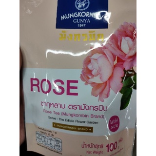 ROSE TEA 🍵 100g ชากุหลาบ มังกรบิน Mungkornbin