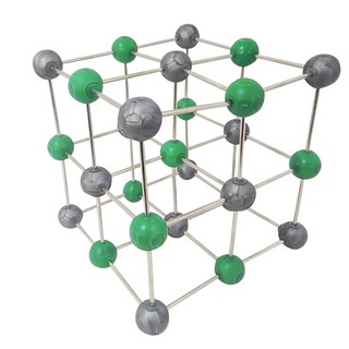 แบบจำลองผลึกโซเดียมคลอไรด์ (Sodium Chloride Crystal Structure, NaCl)