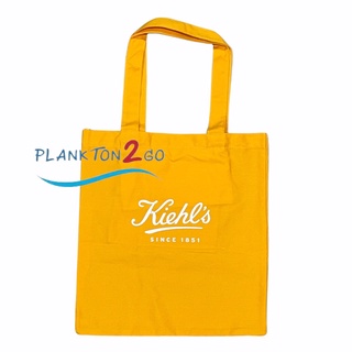 Kiehls Orange กระเป๋าผ้าแคนวาส