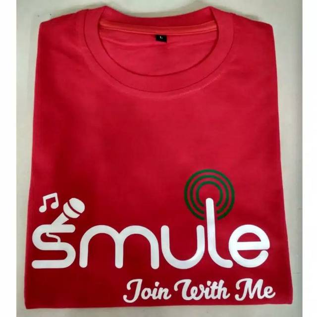 เสื้อยืดคาราโอเกะ SMULE JOINT WITH ME MUSIC