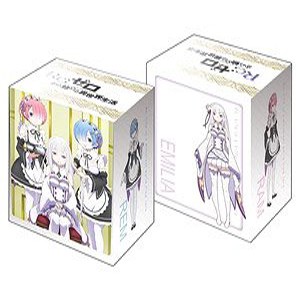 Bushiroad Deck Holder Vol.93 ReZERO -Starting Life in Another World- Emilia & Ram & Rem