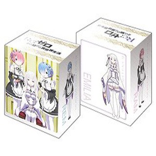 Bushiroad Deck Holder Vol.93 ReZERO -Starting Life in Another World- Emilia &amp; Ram &amp; Rem